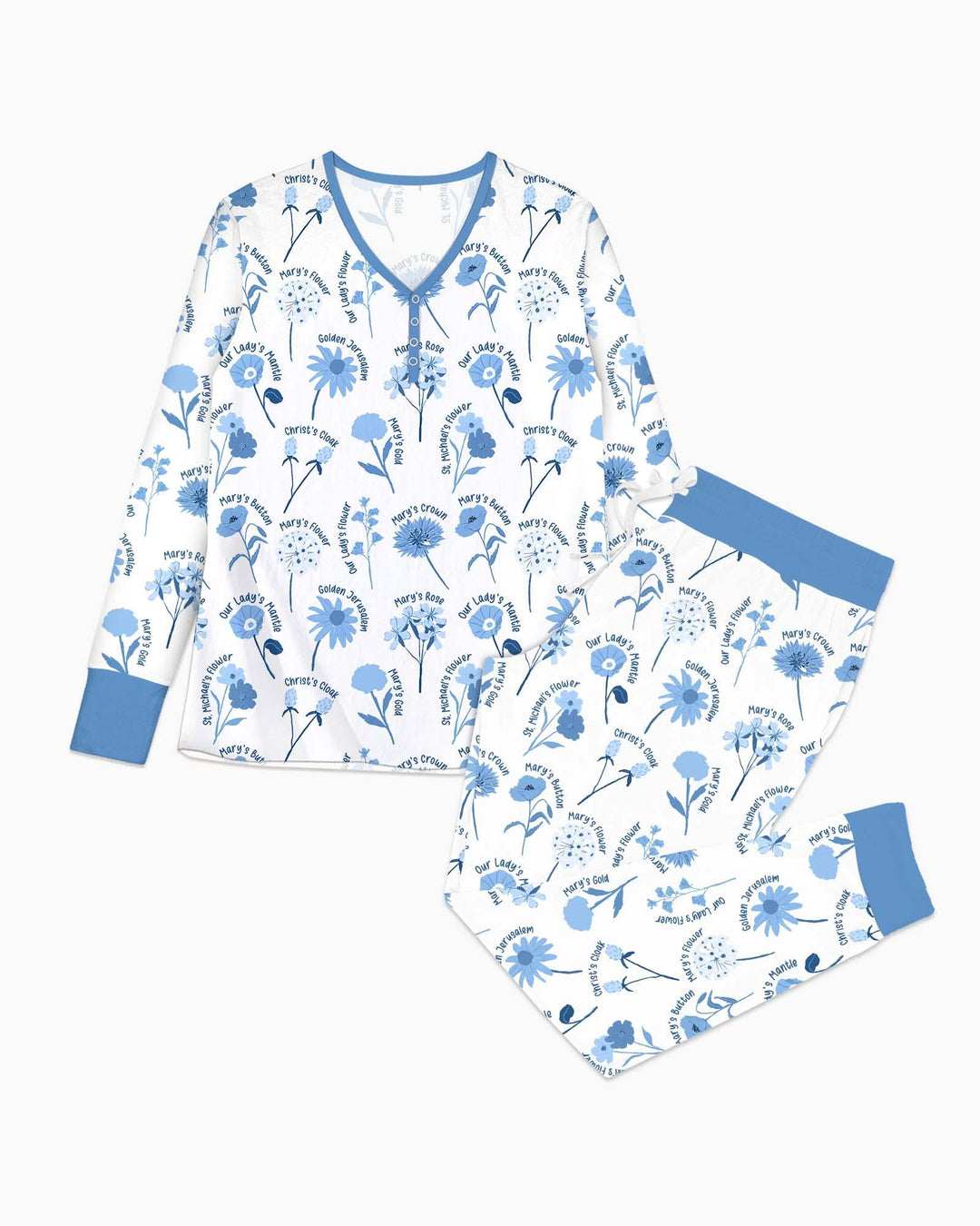 Mary's Garden Bamboo Women Pajama Set