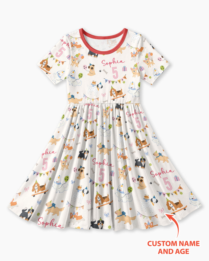 Vorlage Bambus Twirl Kleid