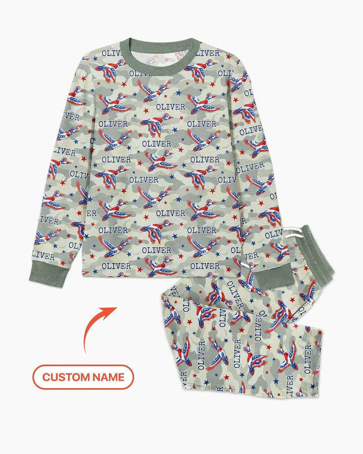 Vorlage Benutzerdefiniertes Herren-Pyjama-Set
