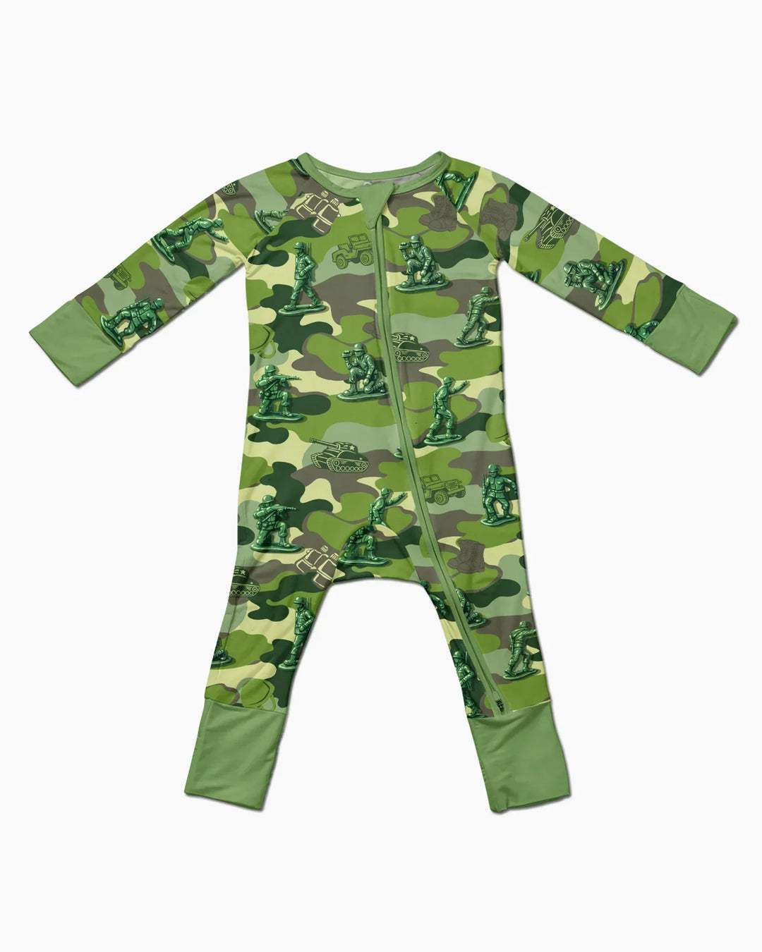 Green Army Men Bamboo Convertible Zippy