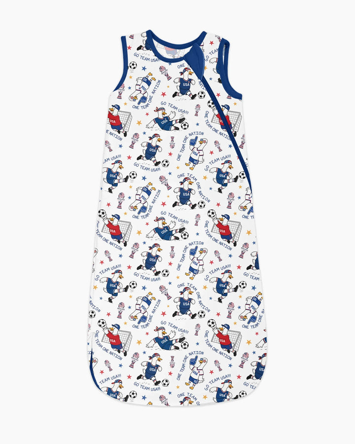 USA Soccer Goose Family Matching Bamboo Sleep Bag