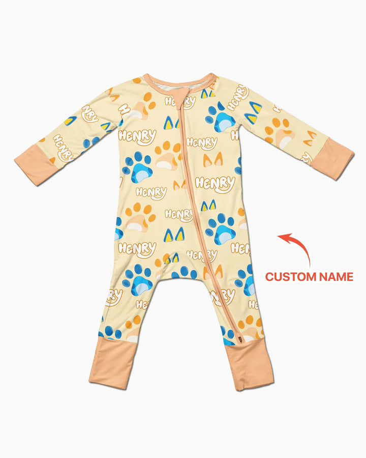 Gerippte Babykleidung mit individuellem Foto - Weich &amp; Skizzenhaft