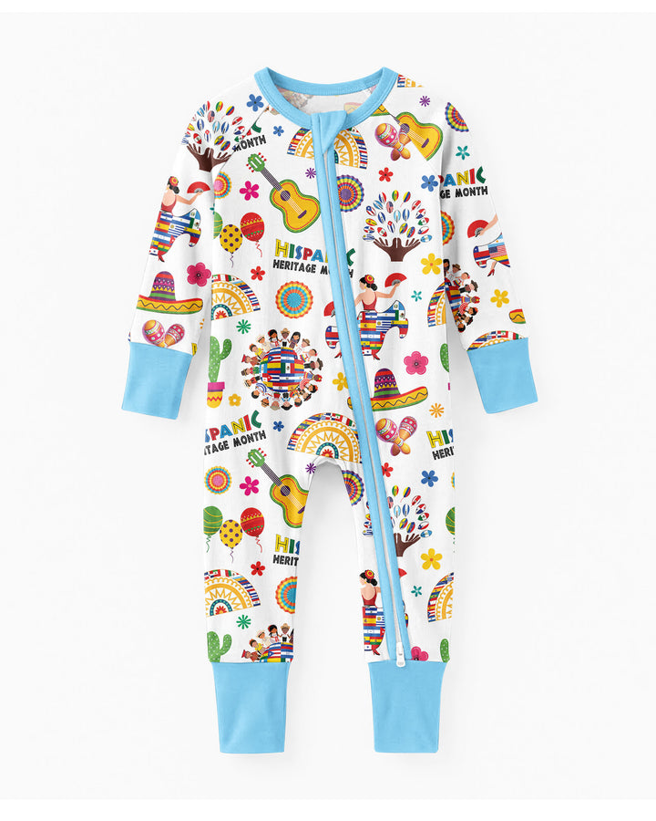 Gerippte Babykleidung mit individuellem Foto - Weich &amp; Skizzenhaft