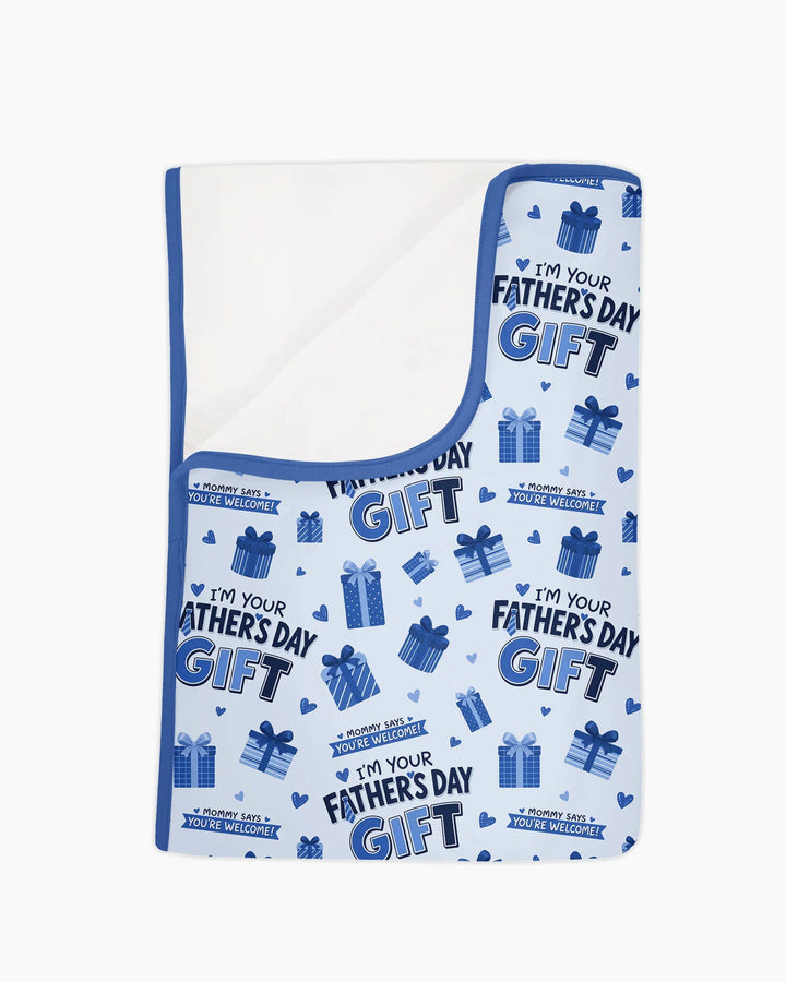 I'm Your Father's Day Gift Bamboo Blanket