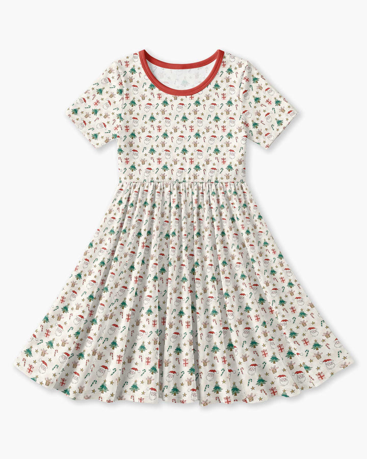 Vorlage Bambus Twirl Kleid