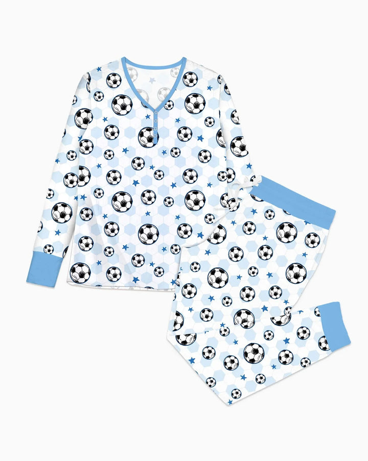 Goal Squad Family Matching Bamboo Women Pajama Set