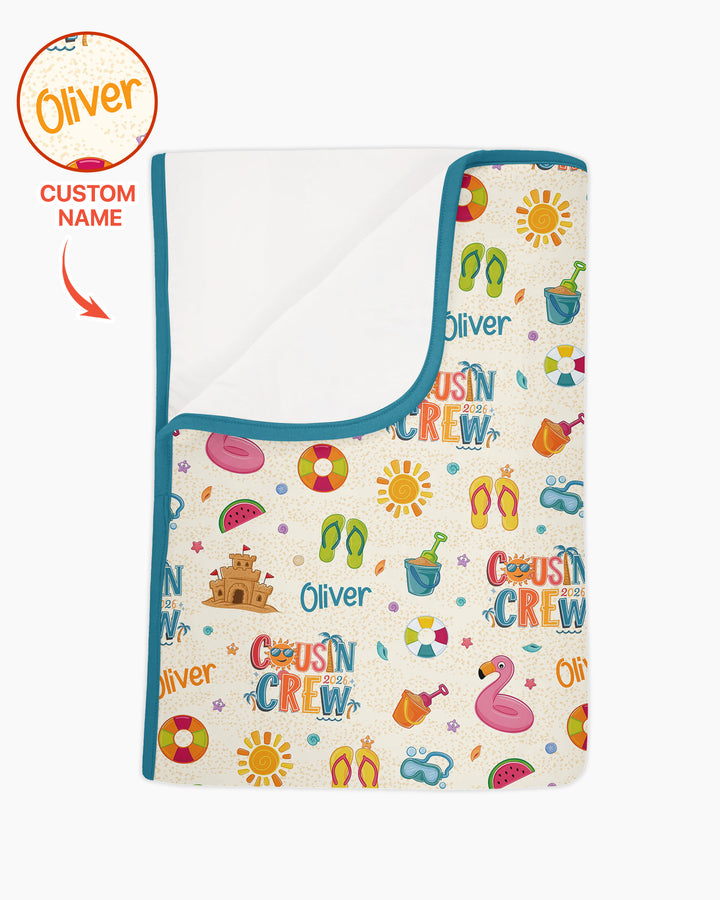 Plantilla Manta de Bambú Personalizada