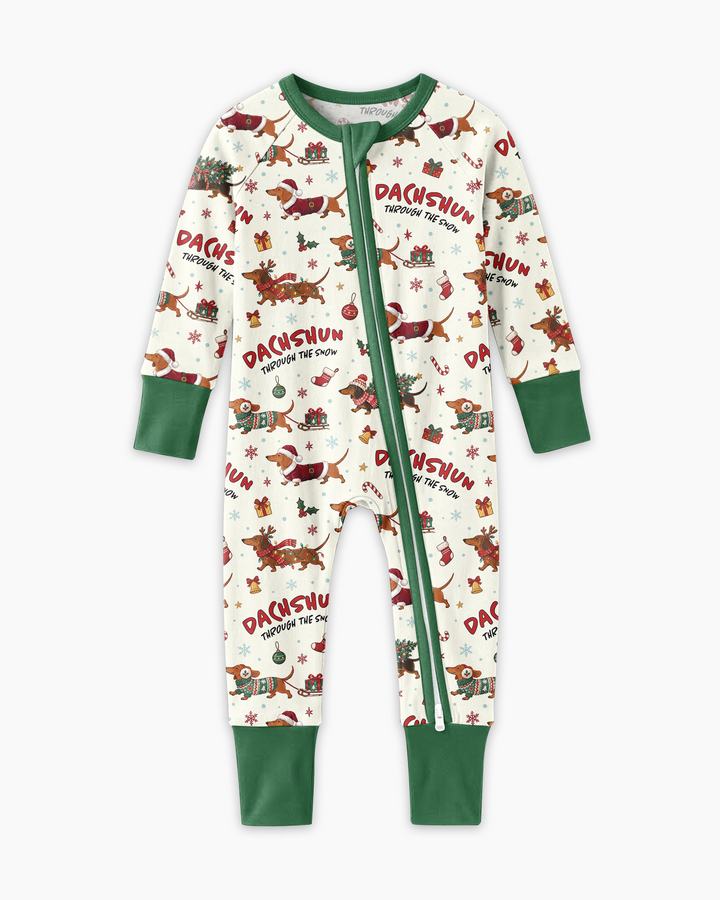 Dachshund Through The Snow Bamboo Convertible Zippy