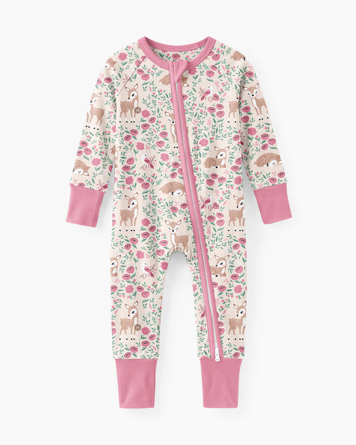 Little Deer Meadow Bamboo Convertible Zippy