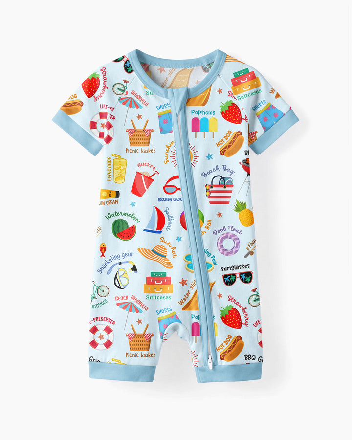 Love Summer Bamboo Shorty Zippy