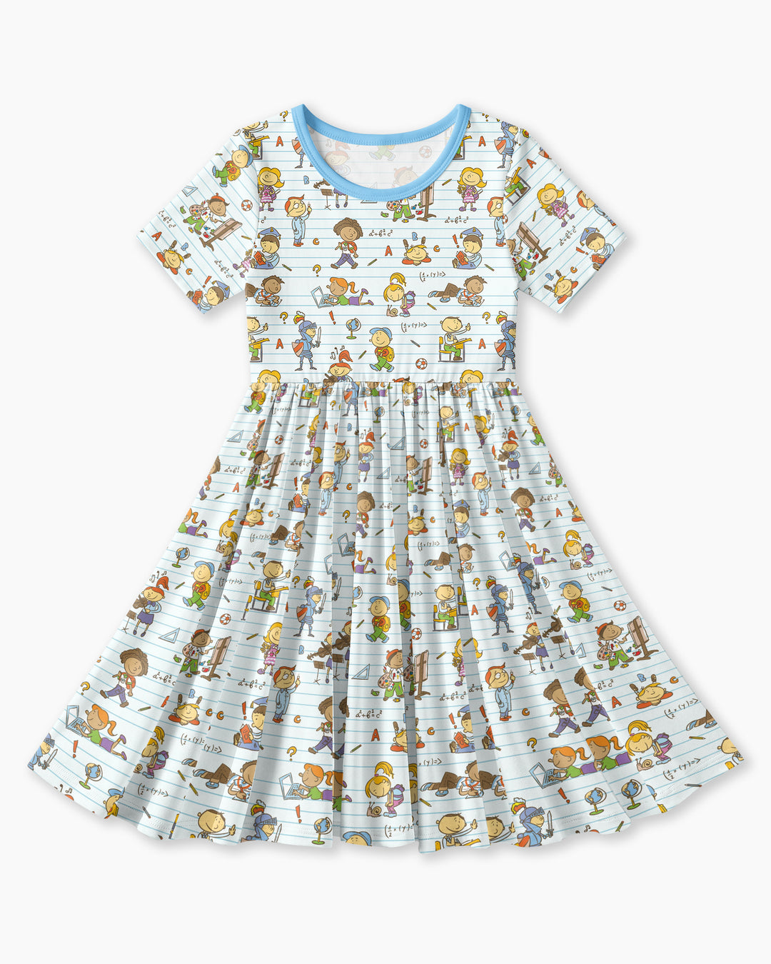 School Days Adventure Bamboo Twirl Dress