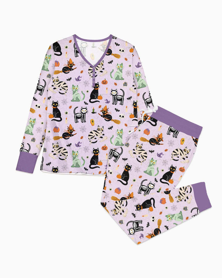 Vorlage Bambus Damen Pyjama Set