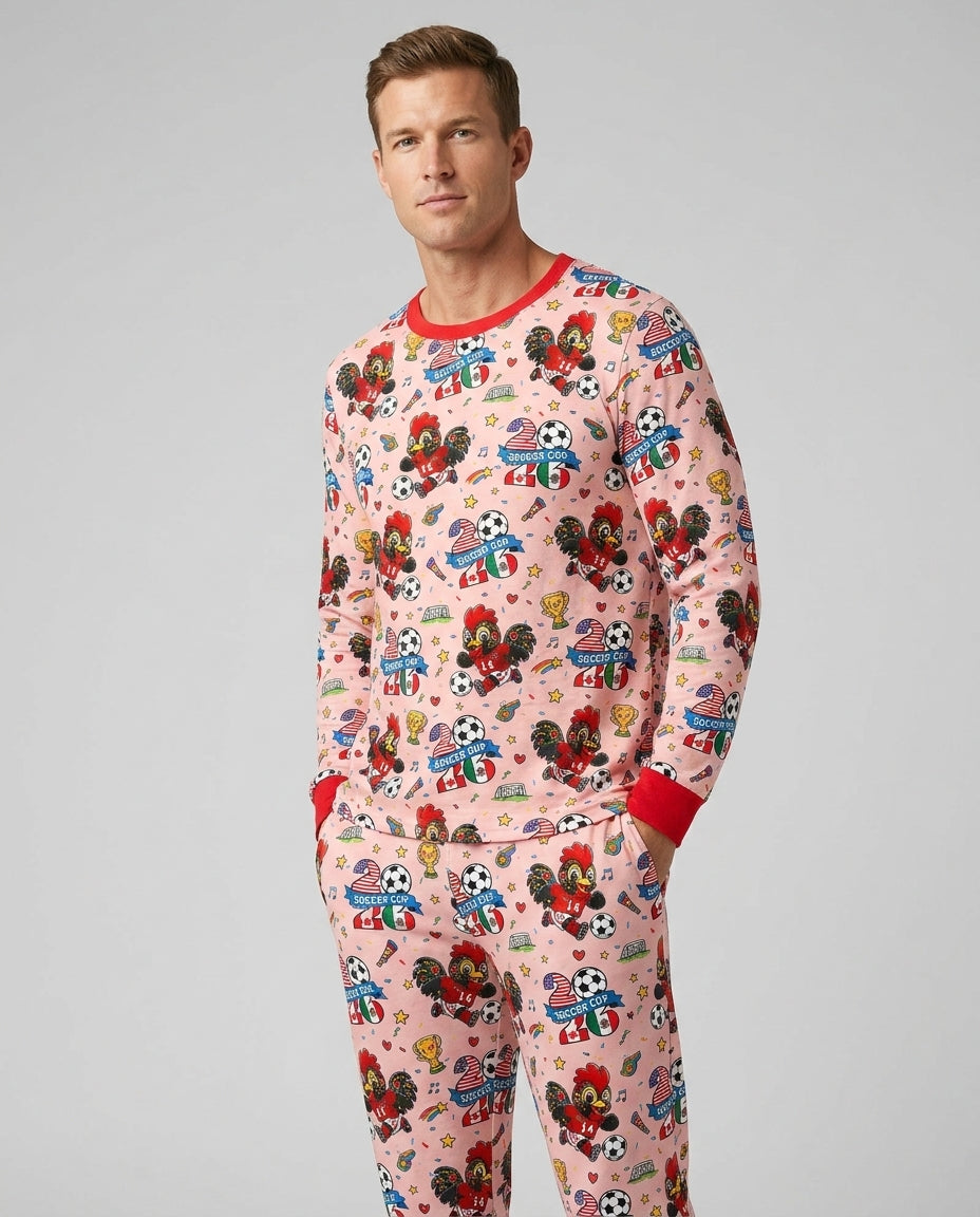 plantilla Conjunto de Pijama de Bambú para Hombre