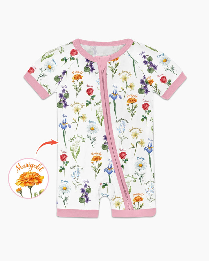 Marian Garden Bamboo Shorty Zippy