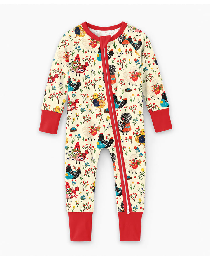 Chicken Garden Bamboo Convertible Zippy