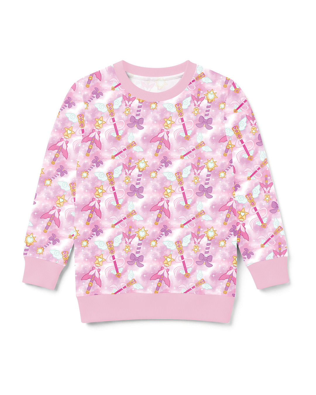 Sweatshirt mit Rundhalsausschnitt aus Bambusfaser