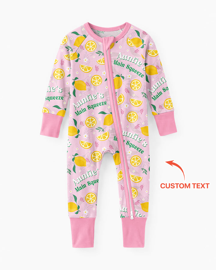Personalized Family's Main Squeeze Bamboo Convertible Zippy