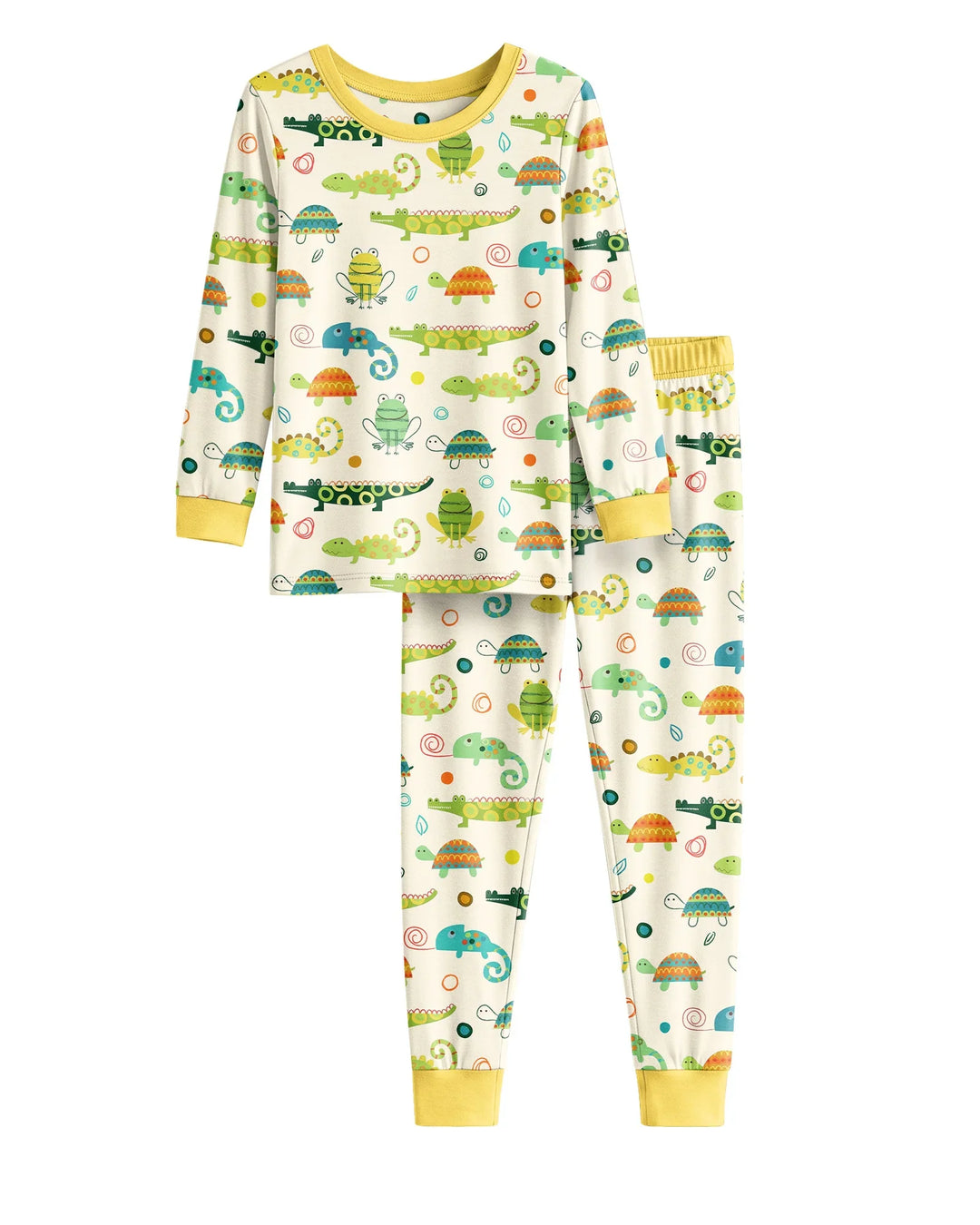 Swamp Buddies Bamboo Two Piece Long Sleeve Pajama Set