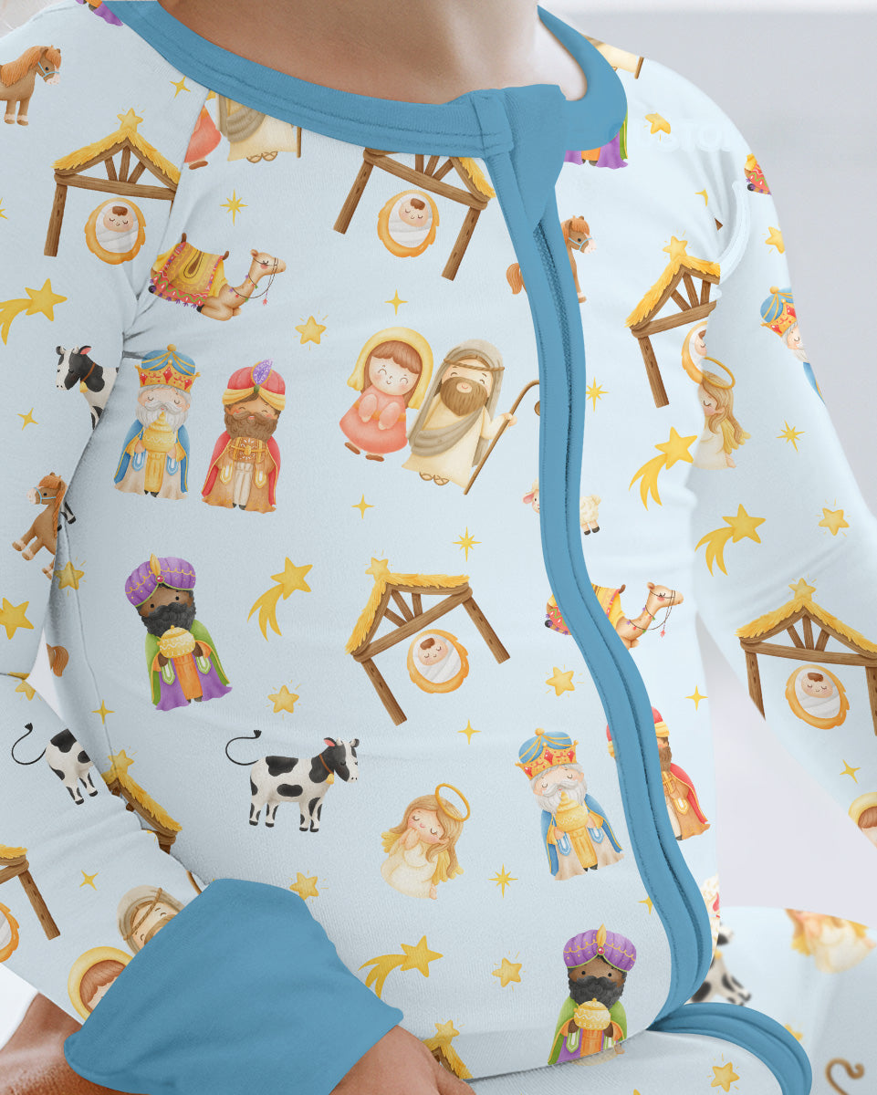 Away In A Manger Bamboo Convertible Zippy