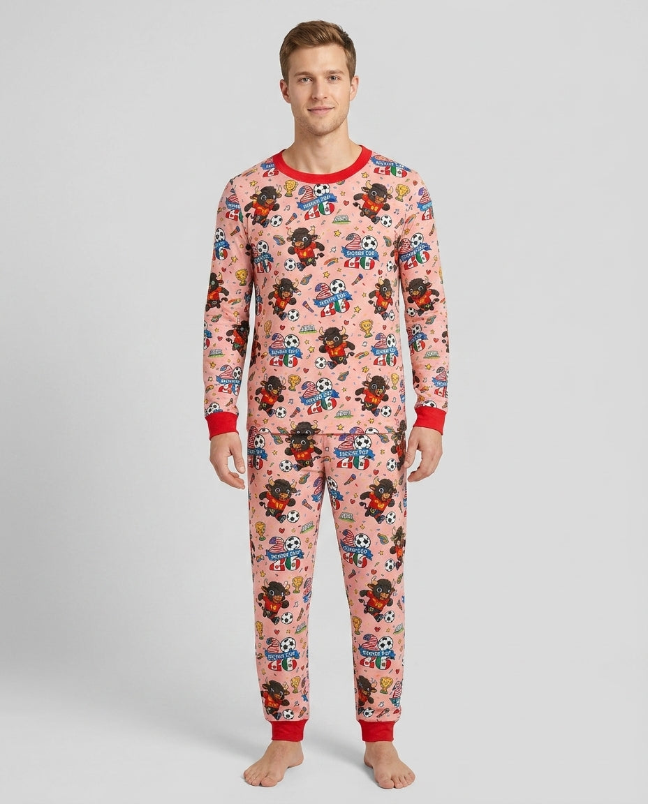 plantilla Conjunto de Pijama de Bambú para Hombre
