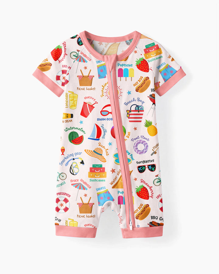 Love Summer Bamboo Shorty Zippy