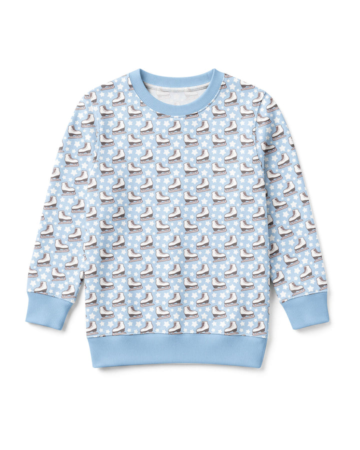 Ice Skating Bamboo Crewneck Sweatshirt