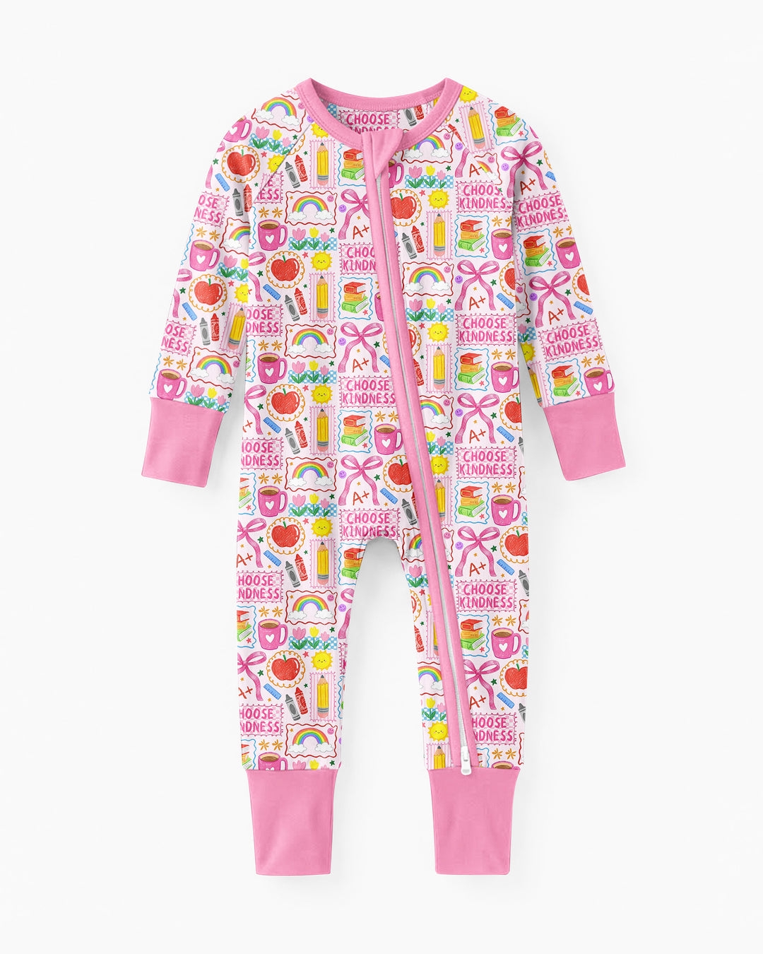 Kindness School Girl Bamboo Convertible Zippy