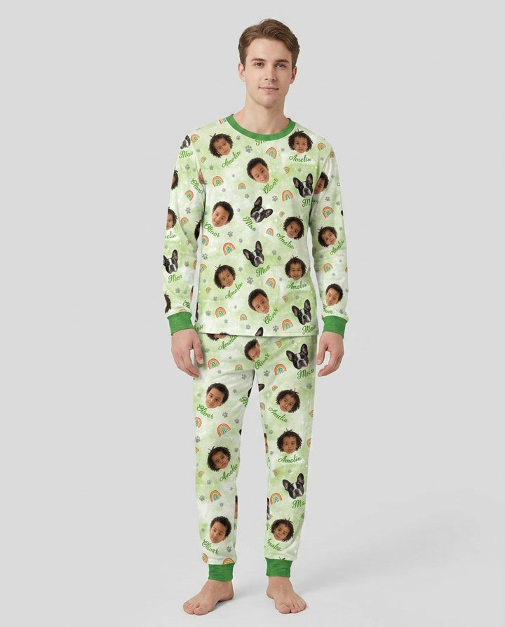 Personalized Family Matching Bamboo Men's Pajama Set