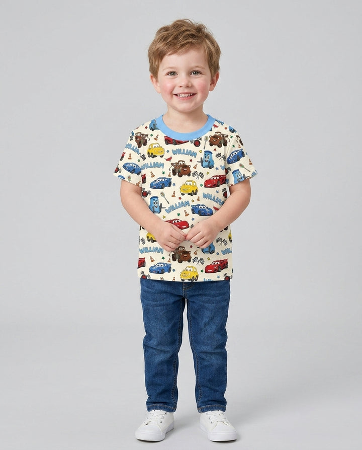 Car Movie Bamboo Crewneck T-Shirt