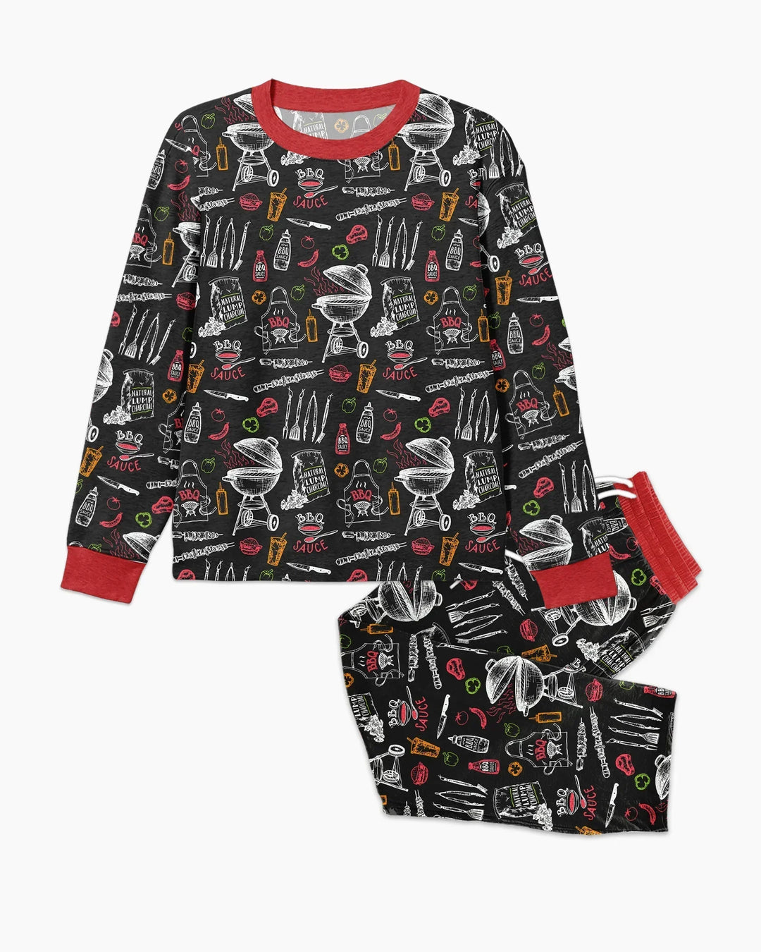 Backyard BBQ Party Family Matching Bamboo Men's Pajama Set