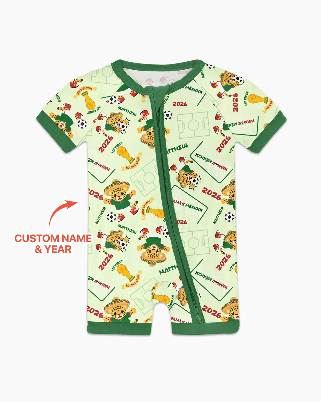 My First World Cup Bamboo Shorty Zippy