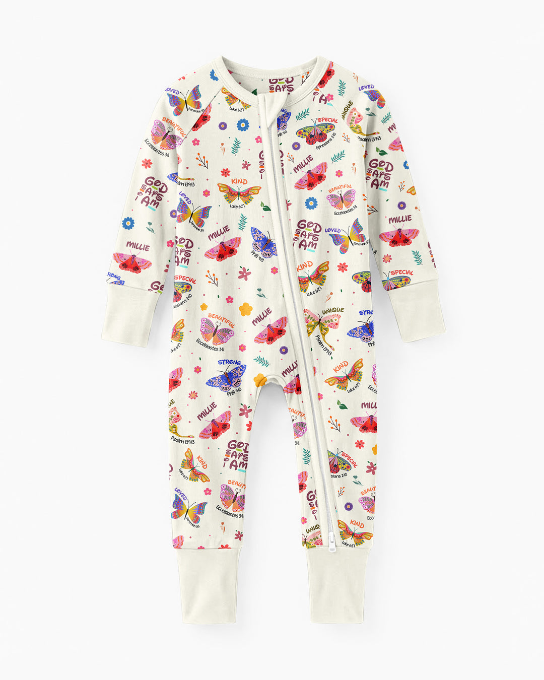 Gerippte Babykleidung mit individuellem Foto - Weich &amp; Skizzenhaft