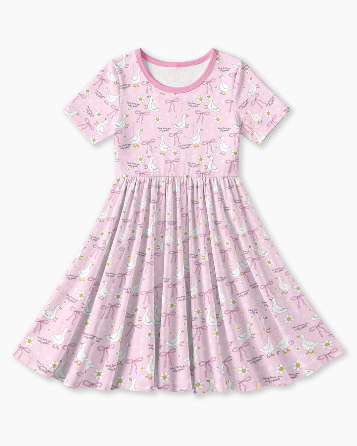 Vorlage Bambus Twirl Kleid