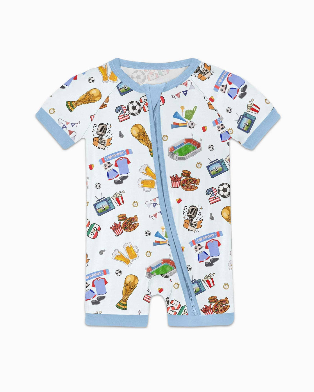 Dreaming of The Cup Bamboo Shorty Zippy