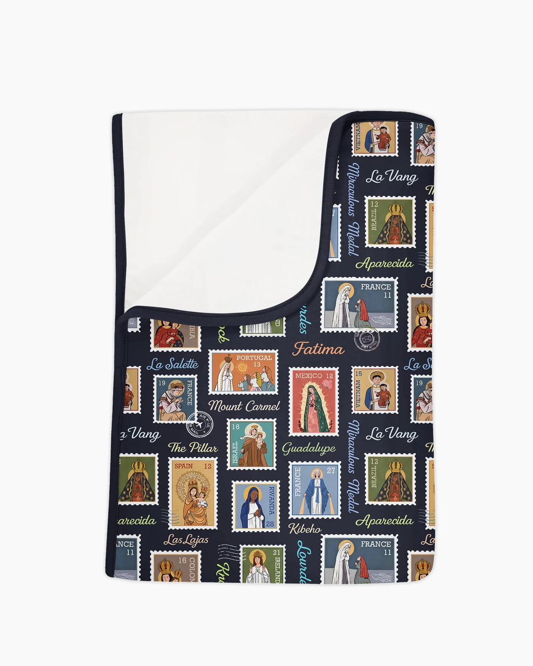 Our Lady, Around the World Bamboo Blanket