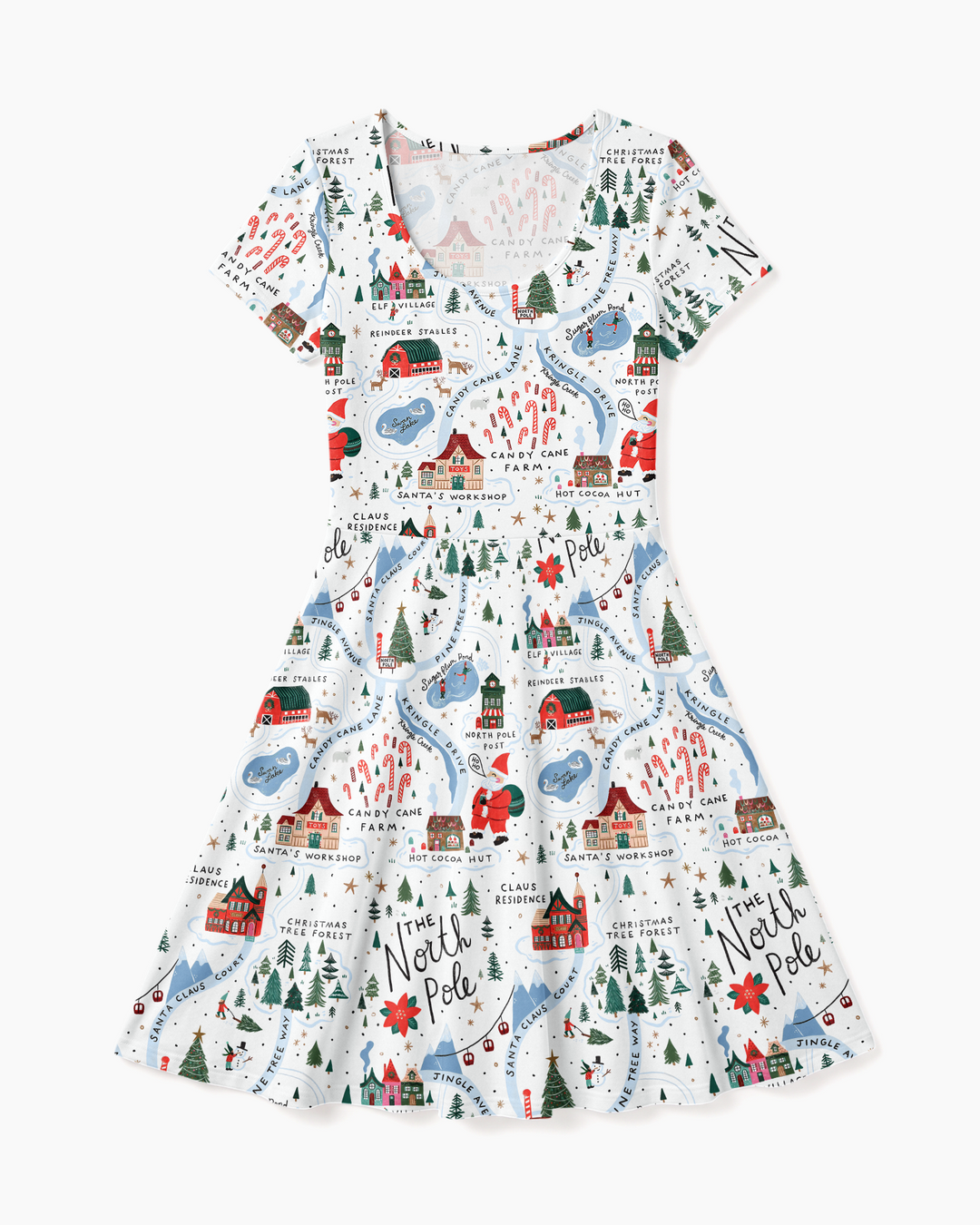 Plantilla Vestido de Bambú Twirl