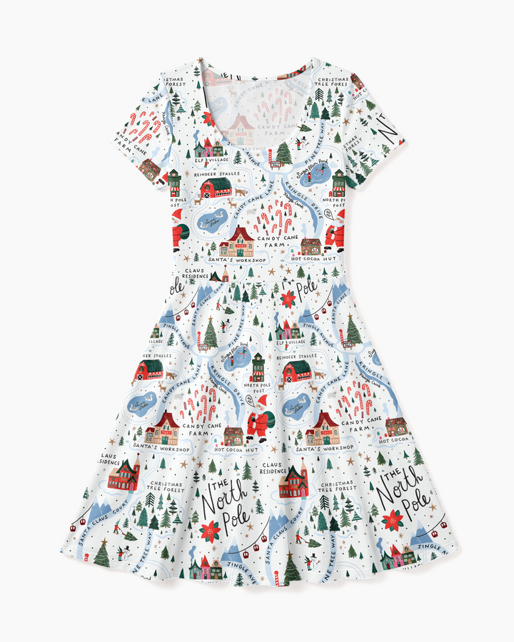 Plantilla Vestido de Bambú Twirl