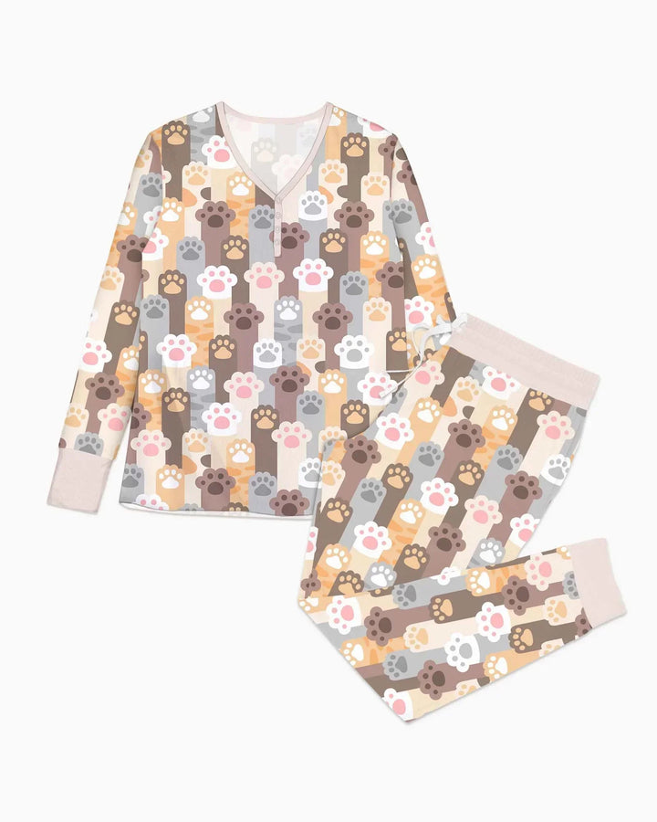 Grabby Paws Bamboo Women Pajama Set
