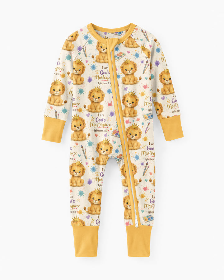 I Am God's Masterpiece Bamboo Convertible Zippy