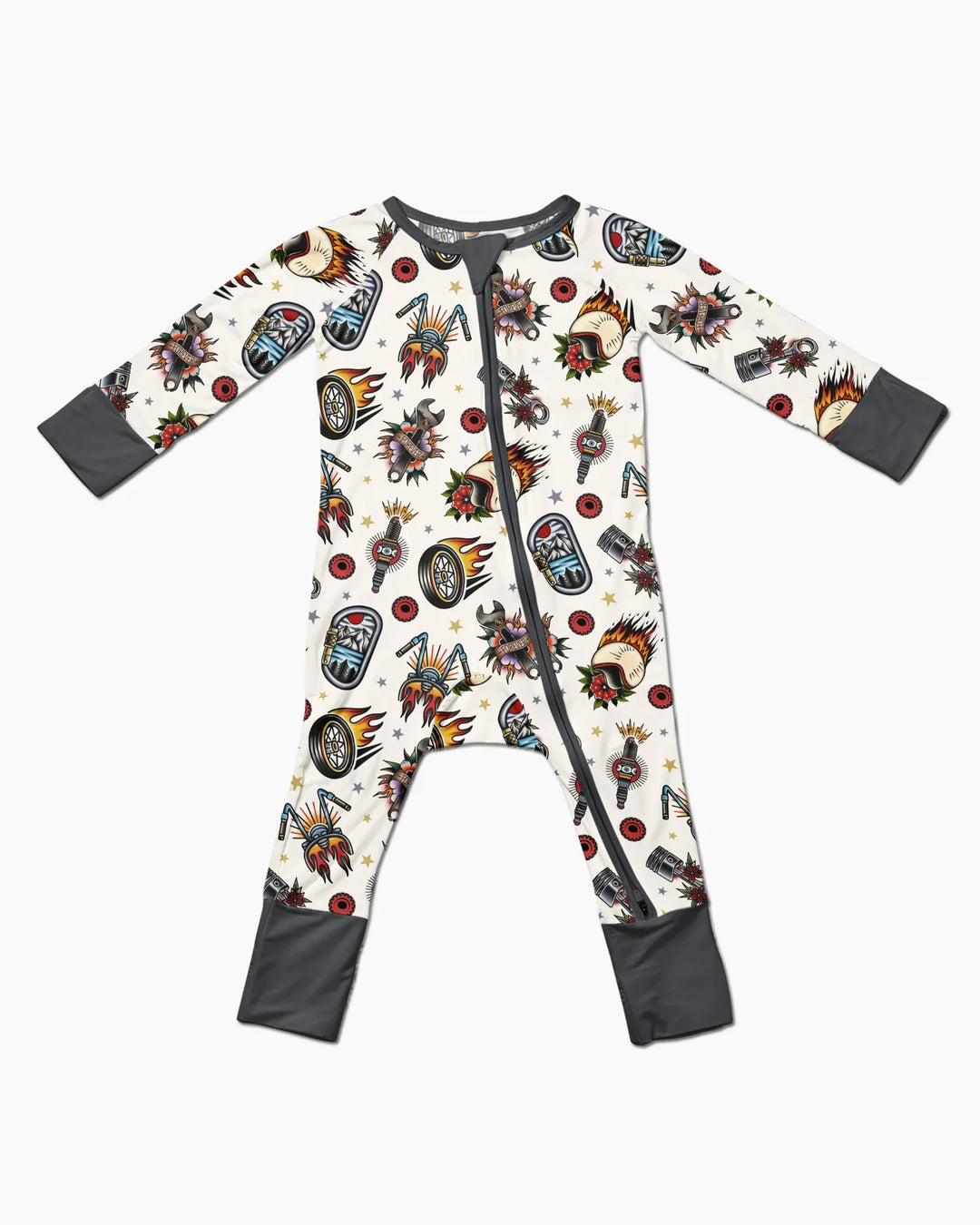 Born to Ride Together Family Matching Bamboo Convertible Zippy