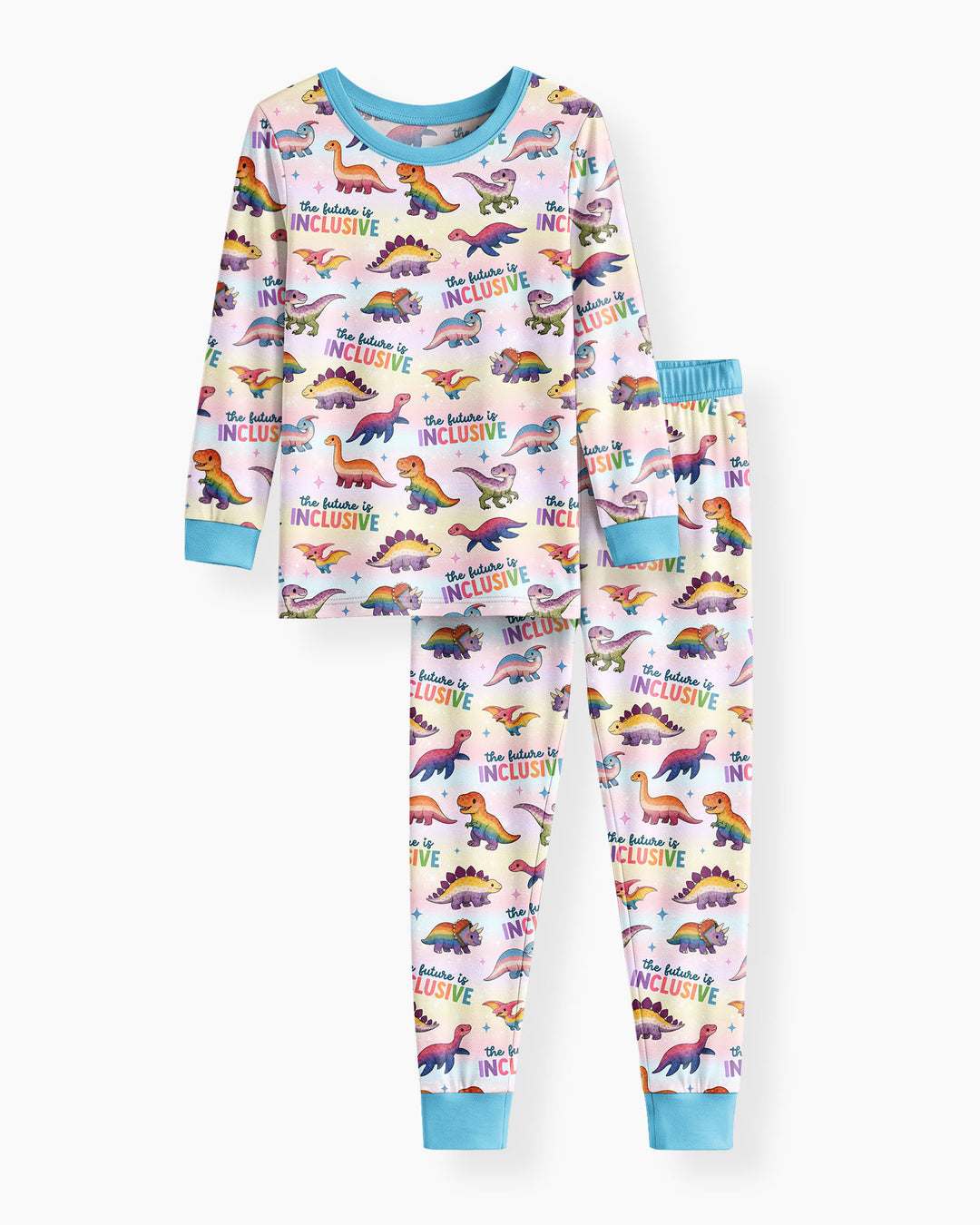 The Future is Inclusive Bamboo Two Piece Long Sleeve Pajama Set