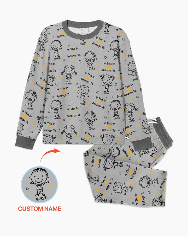 Vorlage Benutzerdefiniertes Herren-Pyjama-Set