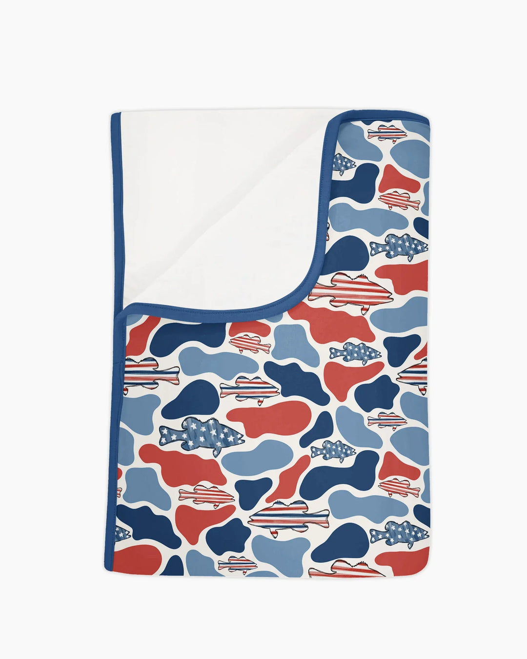 Reel America Daddy & Me Matching Bamboo Blanket