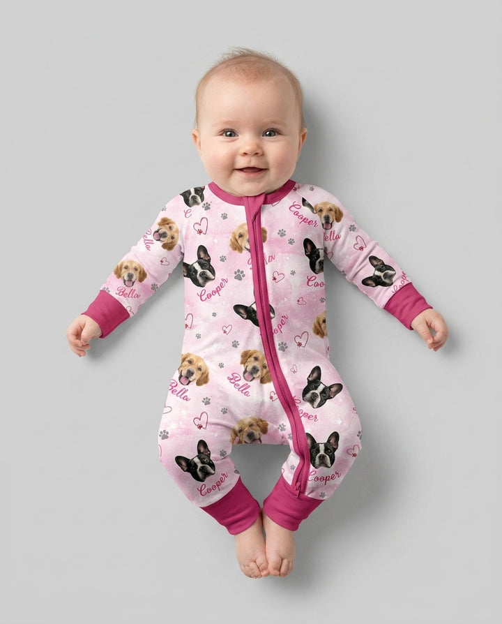 Personalized Family Matching Bamboo Convertible Zippy