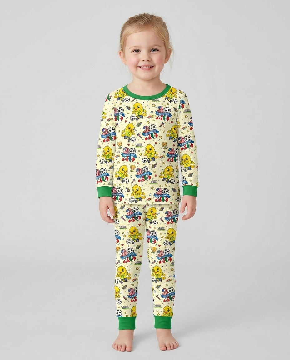 Conjunto de pijama de dos piezas de bambú con mangas largas, plantilla PERSONALIZADA