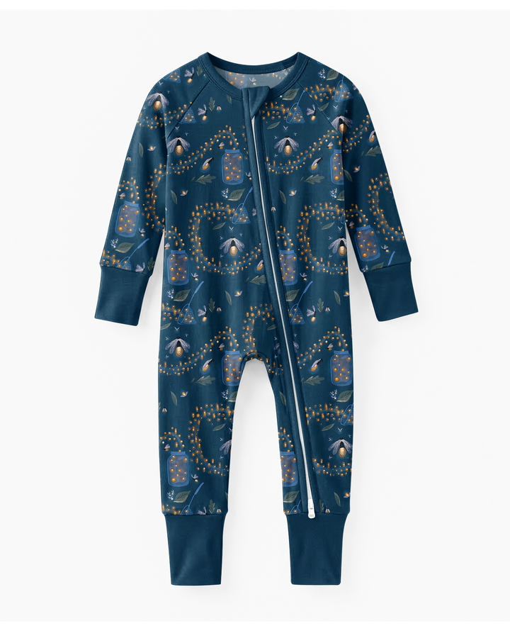 Catching Fireflies Bamboo Convertible Zippered Romper