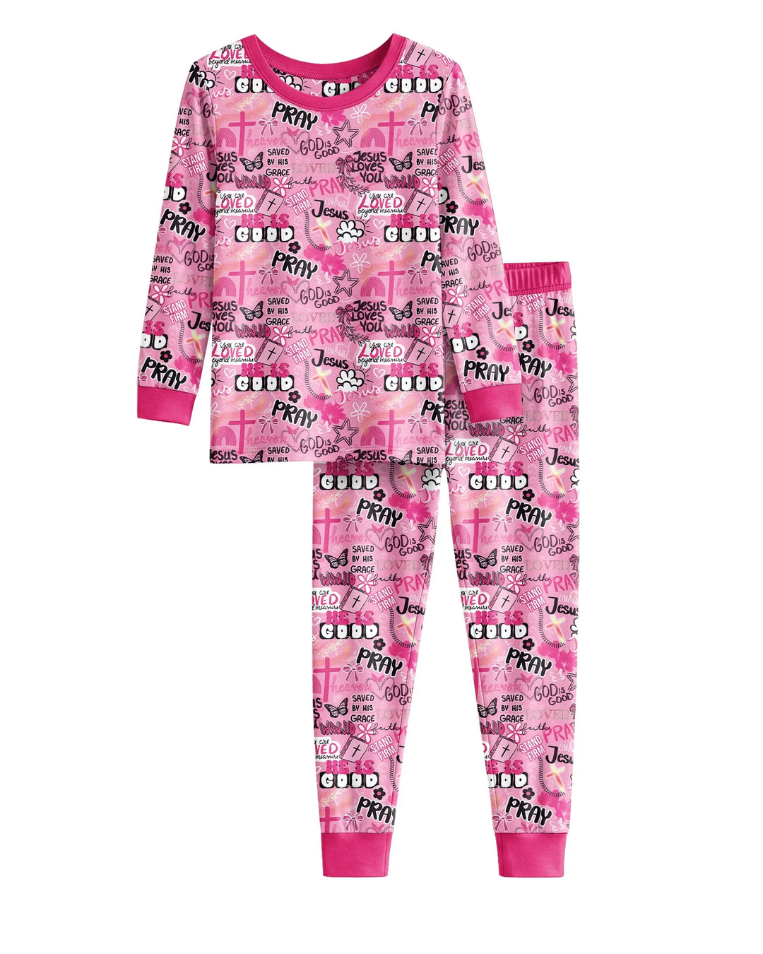 Conjunto de pijama de dos piezas de bambú con mangas largas, plantilla PERSONALIZADA