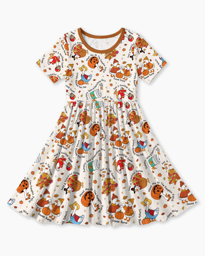 Vorlage Bambus Twirl Kleid