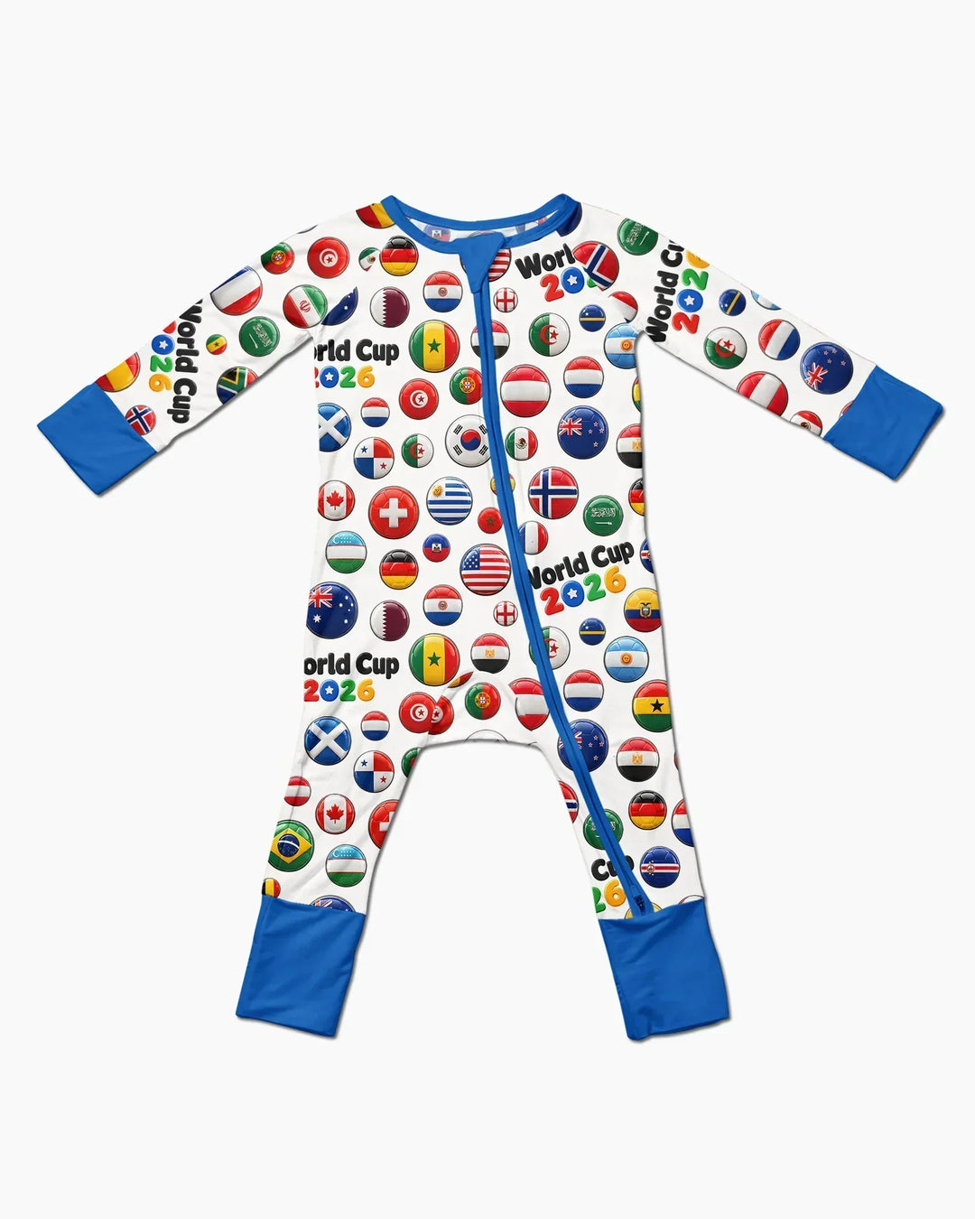 Soccer Cup All Country Balls Bamboo Convertible Zippy