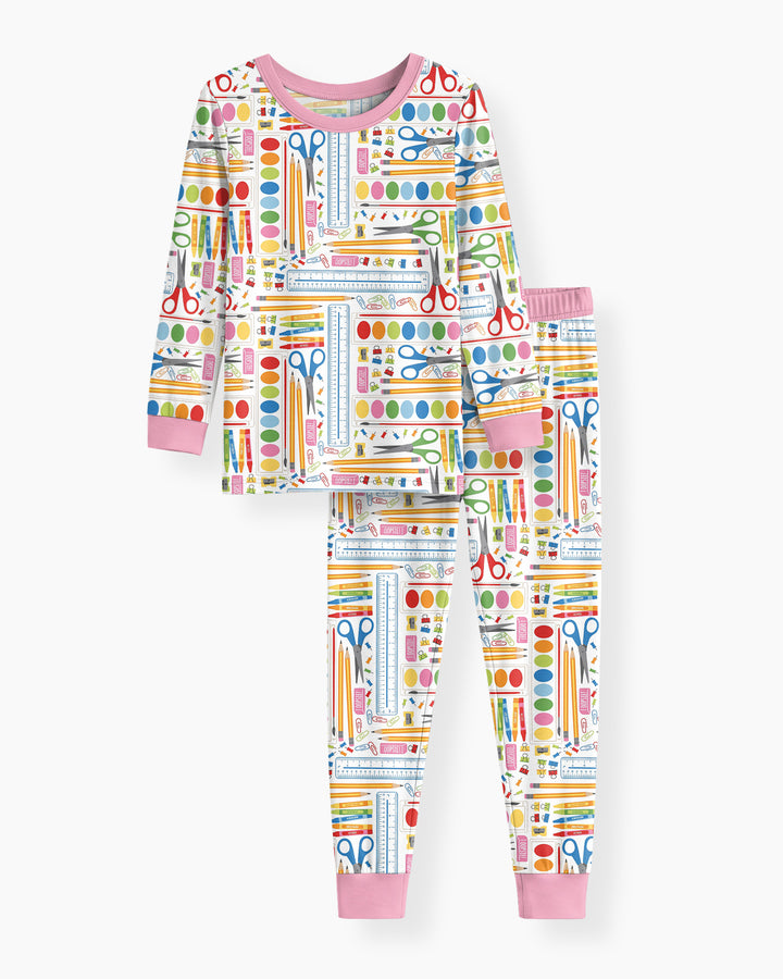 Craft Corner Bamboo Two Piece Long Sleeve Pajama Set